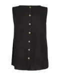 Linne med knappar - Black