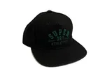 Keps Med Flanellyta  - Black