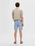 Ljusa Jeansshorts - Blue Denim