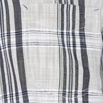 Kortärmad Randig Skjorta - Oak