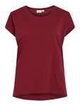 O-ringad T-shirt - Cabernet