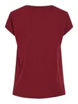 O-ringad T-shirt - Cabernet