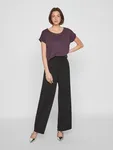 O-ringad T-shirt - Plum Perfect