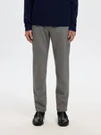 Robert Pants Chinos Slim - Grey Melange
