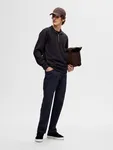 Half zip-tröja - Black