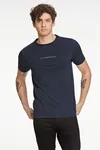 Lindbergh Print T-Shirt - Navy
