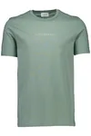Lindbergh Print Tee S/S - Sage Green