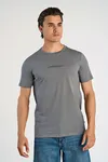 Lindbergh Print T-Shirt - Dk Grey