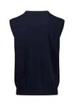 Stickad Slipover - Navy