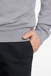 Stickad Enfärgad Tröja - Grey Mel