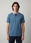 Klassisk Plain Polo - Dusty Blue