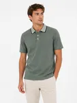 Klassisk Plain Polo - Pale Green