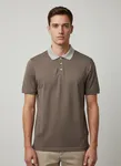 Klassisk Plain Polo - Brown