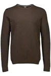 Stickad Tröja - Dk Brown Mel
