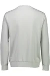 Logo Chest Print O-neck sweatshirt - Soft Grey