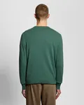 Cotton Crew Neck Jumper - Everglade