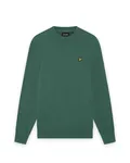 Cotton Crew Neck Jumper - Everglade
