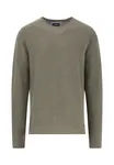 Stickad Tröja - Dark Khaki