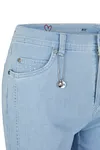 Stretchiga Caprijeans - Bleached