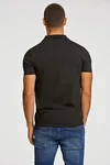 Slimmad Pikétröja - Black