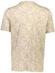 Mönstrad T-shirt - Lt Sand