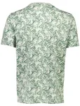 Mönstrad T-shirt - Faded Green
