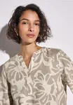 Mönstrad Blus - Dark Moonstone Sand           
