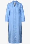 Luftig Skjortklänning - Serenity Blue                 