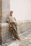 Lätt Skjortjacka - Washed Light Brown Denim