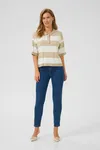 KAlizza Polotröja - Feather Gray M./Chalk Stripe