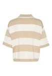 KAlizza Polotröja - Feather Gray M./Chalk Stripe