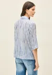 Randig Skjortblus - Urban Navy Blue               