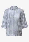 Randig Skjortblus - Urban Navy Blue               