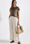 Enfärgad Topp - Dark Tumbled Beige            