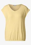 Mjukt Jerseylinne - Buttercream Yellow            