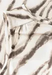 Mönstrad Sommartopp - Tumbled Beige                 