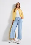 Enfärgad Skjortblus - Buttercream Yellow            