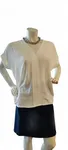 Kortärmad Blus - White