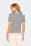 MilaSZ Tröja - Gray Morn Mila Stripe