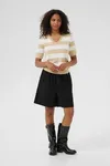 Kalizza Tröja - Feather Gray/Chalk Wide Stripe