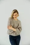 Grslulu Pullover - Desert Taupe Melange