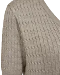 Fqdalva Pullover - Silver Mink Melange