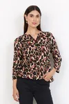 Sc-felicity Aop 516 Blus - Mineral Red Combi