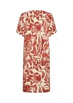 Sc-senta 3 Klänning - Mineral Red Combi