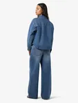 Jeansjacka Oversize - Medium Blue Denim