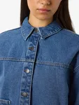 Jeansjacka Oversize - Medium Blue Denim