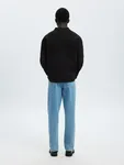 Polo Cardigan - Black