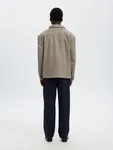 Jacka Ullblandning - Deep Taupe