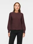 Nikolina Knit Top - Port Royale Melange