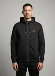 Jacka- Hybrid Hoodie - Jet Black